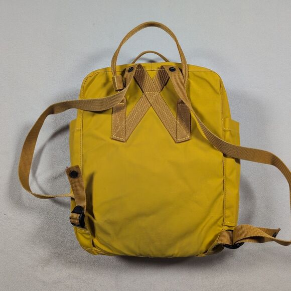 Fjallraven Kanken Classic Backpack Mustard Yellow School Book Travel Bag 23510 - Picture 2 of 9